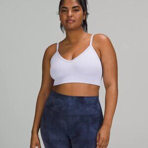 NWT Lululemon Ebb to Street Bra C/D Cup, Pastel Blue Size 6